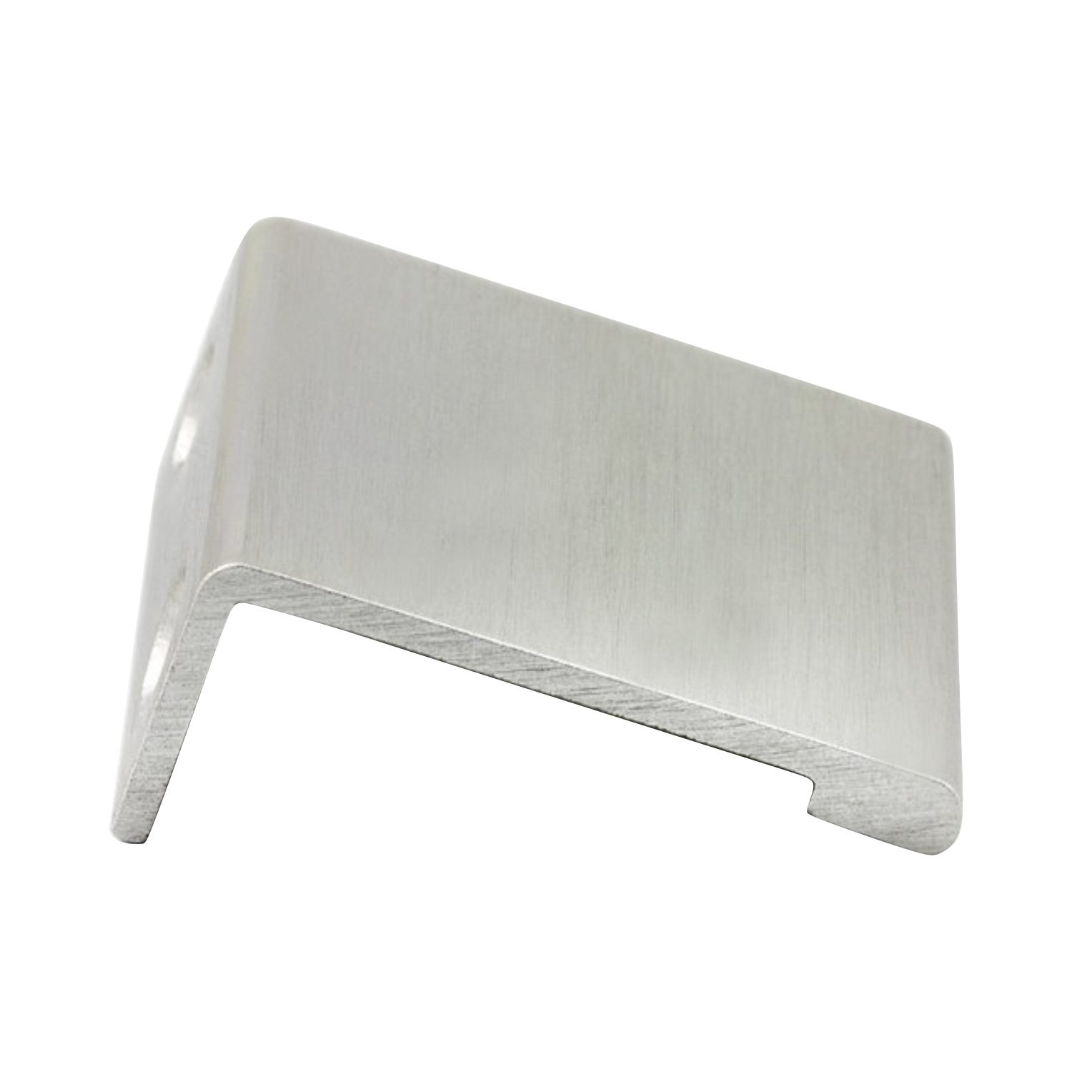 Modern Style Edge Pull 31/32" Hole Centers 19/16" Long Stainless Steel